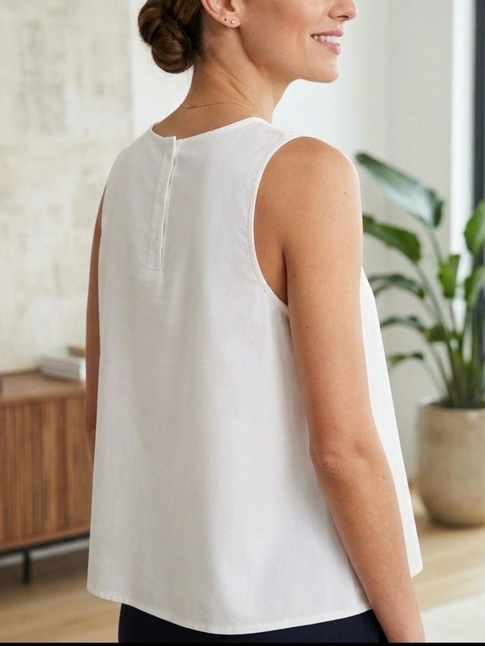 J. Crew Classic Cream Top